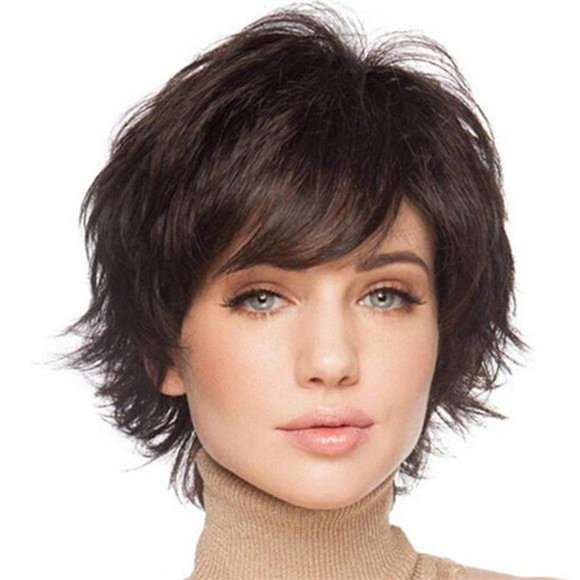 BLONDE UNICORN Short Human Hair Wig Natural Human Hair Wig